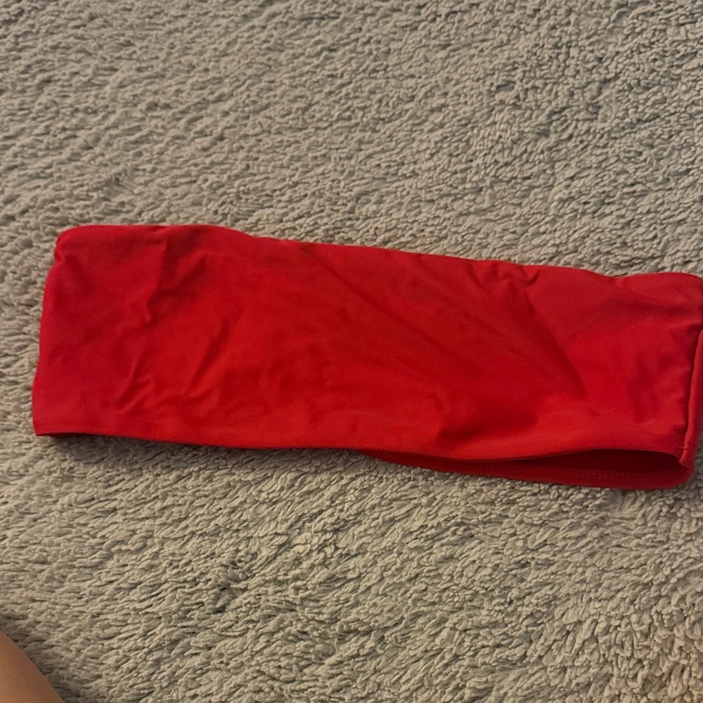 Zaful Vibrant Red Bikini Bottom